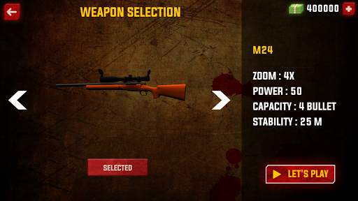 Zombie Sniper shooter 3D screenshot 1