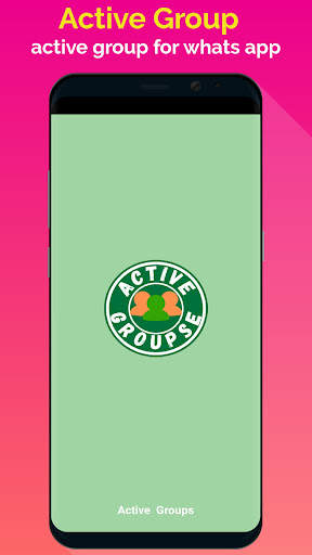 Active groups for whatsApp screenshot 1