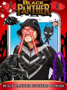 Black Panther Mask Photo Editor 4 تصوير الشاشة
