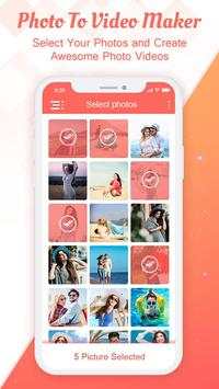 Photo to Video Maker screenshot 1