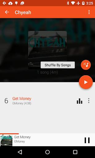 Material Orange Theme screenshot 4