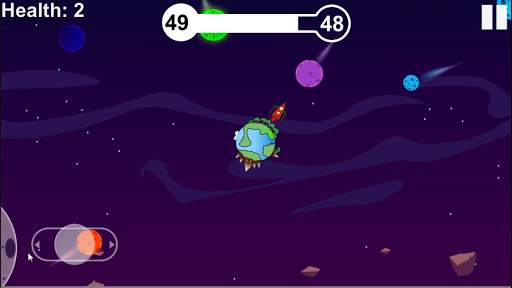 Comet Strike! Free offline shooting game screenshot 1