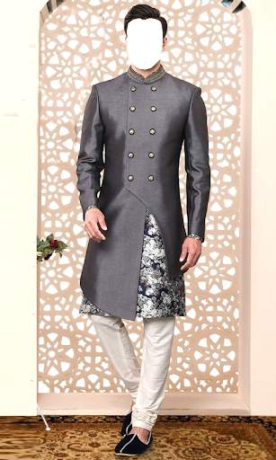 Men Sherwani Photo Suit 9 تصوير الشاشة