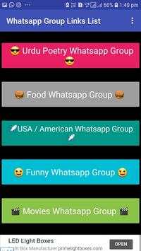 Group link app for whatsapp screenshot 2