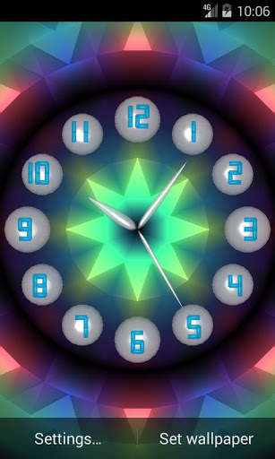 Analog Clock Live Wallpaper screenshot 4