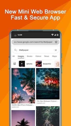 Uc Mini Turbo Browser - Secure screenshot 3