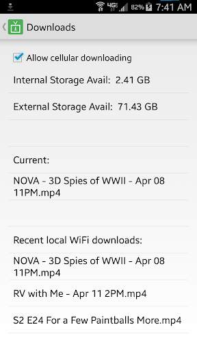 Simple TV Downloader screenshot 5