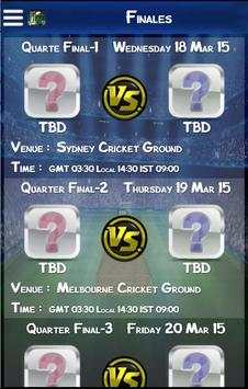 cricket world cup 2015 screenshot 1