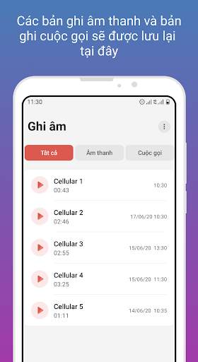 Vsmart Ghi âm screenshot 2