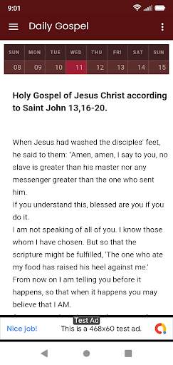 Catholic Daily Mass Readings screenshot 2