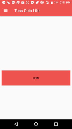 Toss Coin Lite screenshot 1