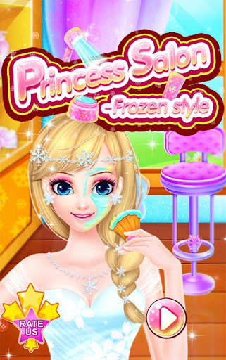 Princess Salon - Frozen Style screenshot 1