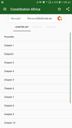 Constitution of Africa screenshot 4