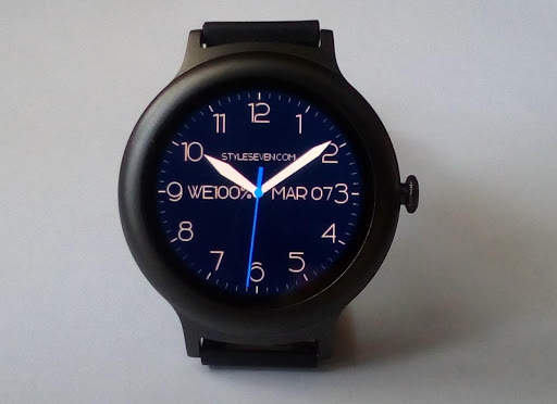 Modern Analog Watch Face-7 for Wear OS by Google screenshot 1