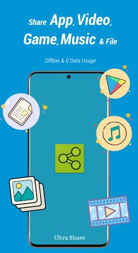 Ultra Share - Ultra Fast & Secure File Sharing screenshot 1