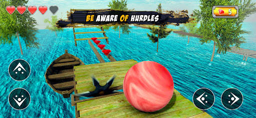 Keseimbangan Bola Ekstrim 3D screenshot 1