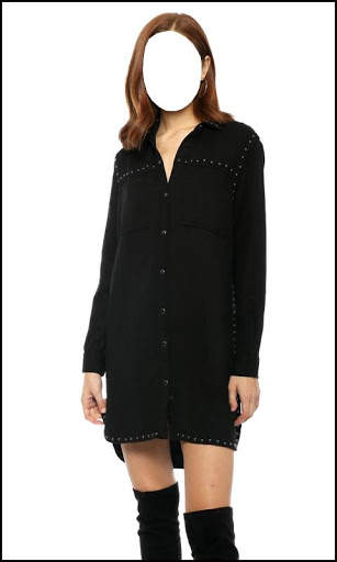 Women Tencel Dress Photo Suit screenshot 2
