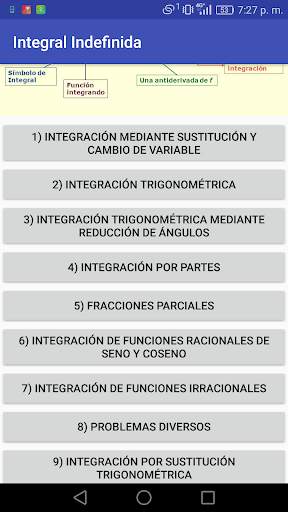 Integral Indefinida Desarrollada 1 تصوير الشاشة