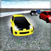 Fast Hatchback Car Racing logo