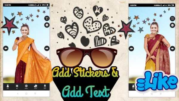 Women Traditional Saree Photo Suit Editor screenshot 4