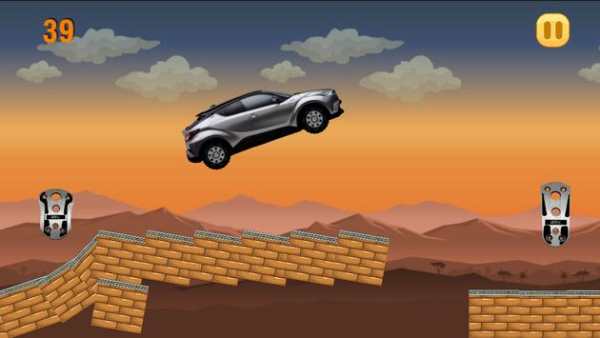 speed car hill climb racing screenshot 2