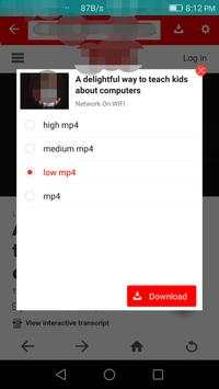 Tube Video Downloader -MP4,MP3 screenshot 1