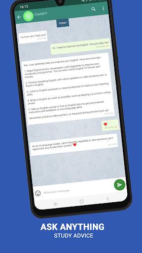 WhatsGPT AI chat Turbo screenshot 1
