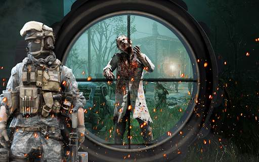 Zombie Combat : Target Shooting Simulator 3D screenshot 3