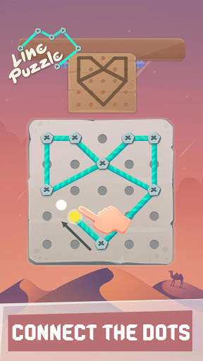 Line Puzzle Games: Drag and Connect screenshot 1