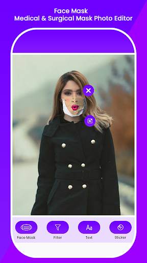 Face Mask - Medical & Surgical Mask Photo Editor 1 تصوير الشاشة