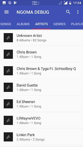 Ngoma music player screenshot 2