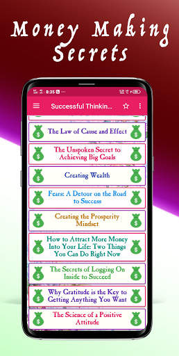 Money Making Mind Power Secrets स्क्रीनशॉट 2