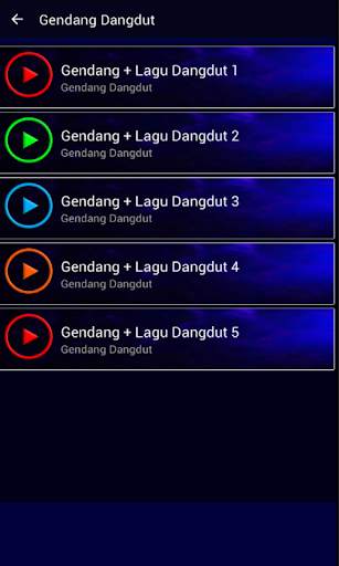 Gendang   Lagu Dangdut screenshot 1