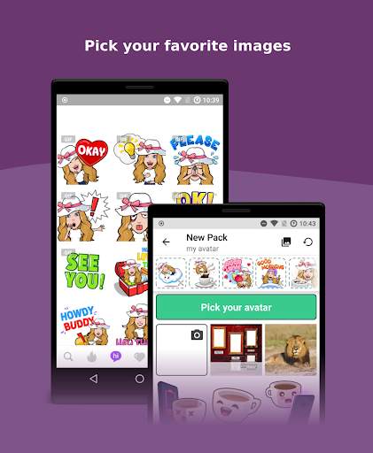 Stickers for WhatsApp with your avatar screenshot 1