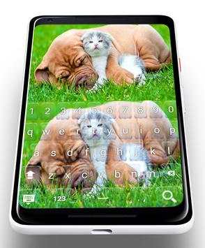 Dog and Cat Keyboard Theme screenshot 4