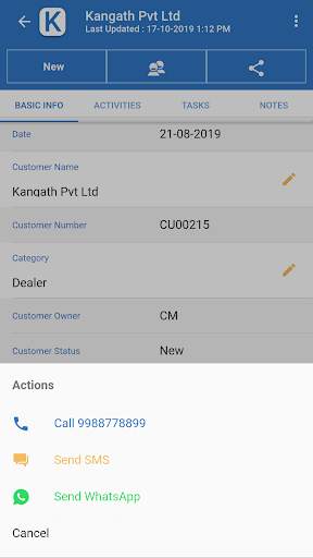 Maple CRM screenshot 4