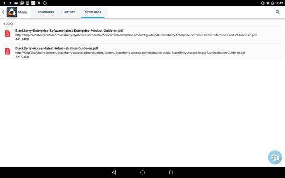 BlackBerry Access screenshot 16