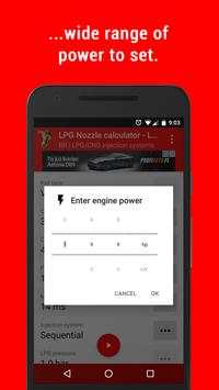 LPG Injection Rail Nozzle Diameter Calculator-Lite screenshot 3