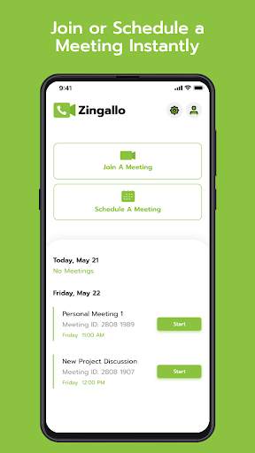 Zingallo: Business Meetings & Video Conference screenshot 2