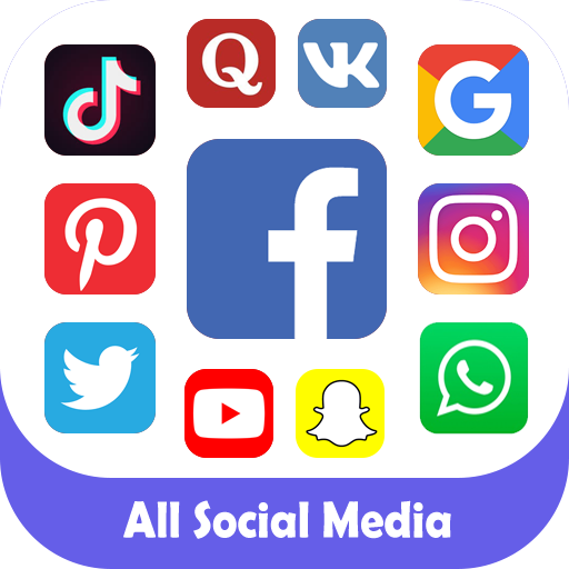 All Social Media and Social Networks in One App icon
