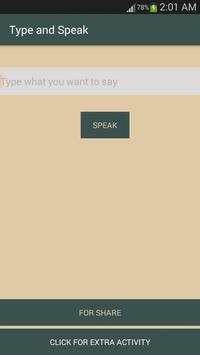 Type and Speak screenshot 2