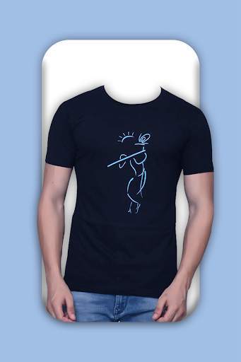 Men Designed T-Shirt Foto Suit screenshot 1