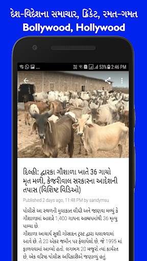 Gujarati Samachar Sacha - Gujarati News screenshot 4
