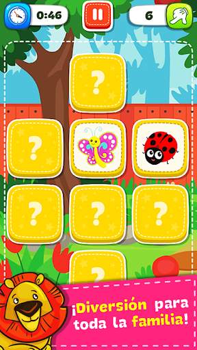 Juego de Memoria - Animales screenshot 2