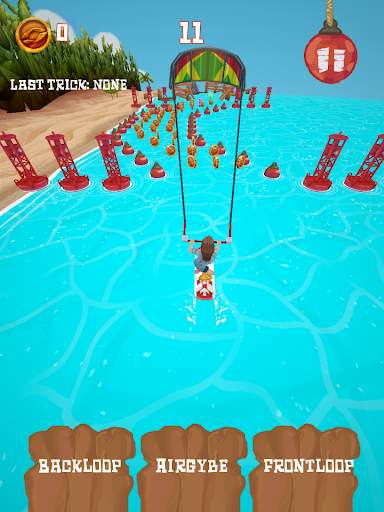 Kite Game - Daredevil Dan Flexifoil Kitesurf Sport screenshot 16