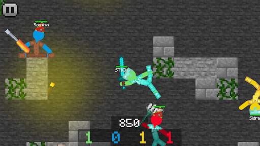 Stickman vs Multicraft: Ragdoll Fight screenshot 2