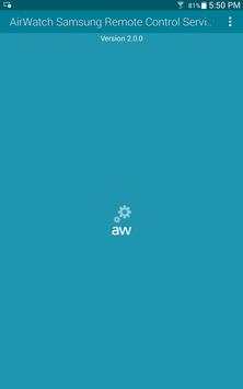 AirWatch Samsung RC Service screenshot 3