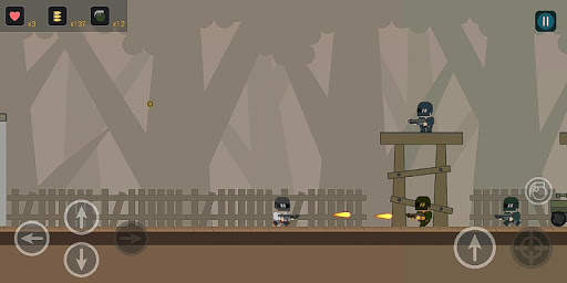 Metal Fire: Retro Action 2D Shooter Game screenshot 3
