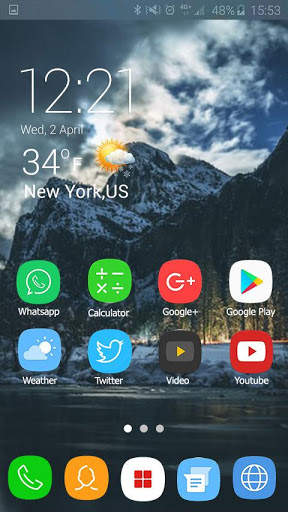 launcher Theme For Motorola Moto E6 screenshot 3
