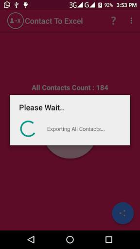 Contact To Excel screenshot 2